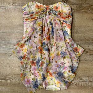 Jill Stuart Mini Floral Dress